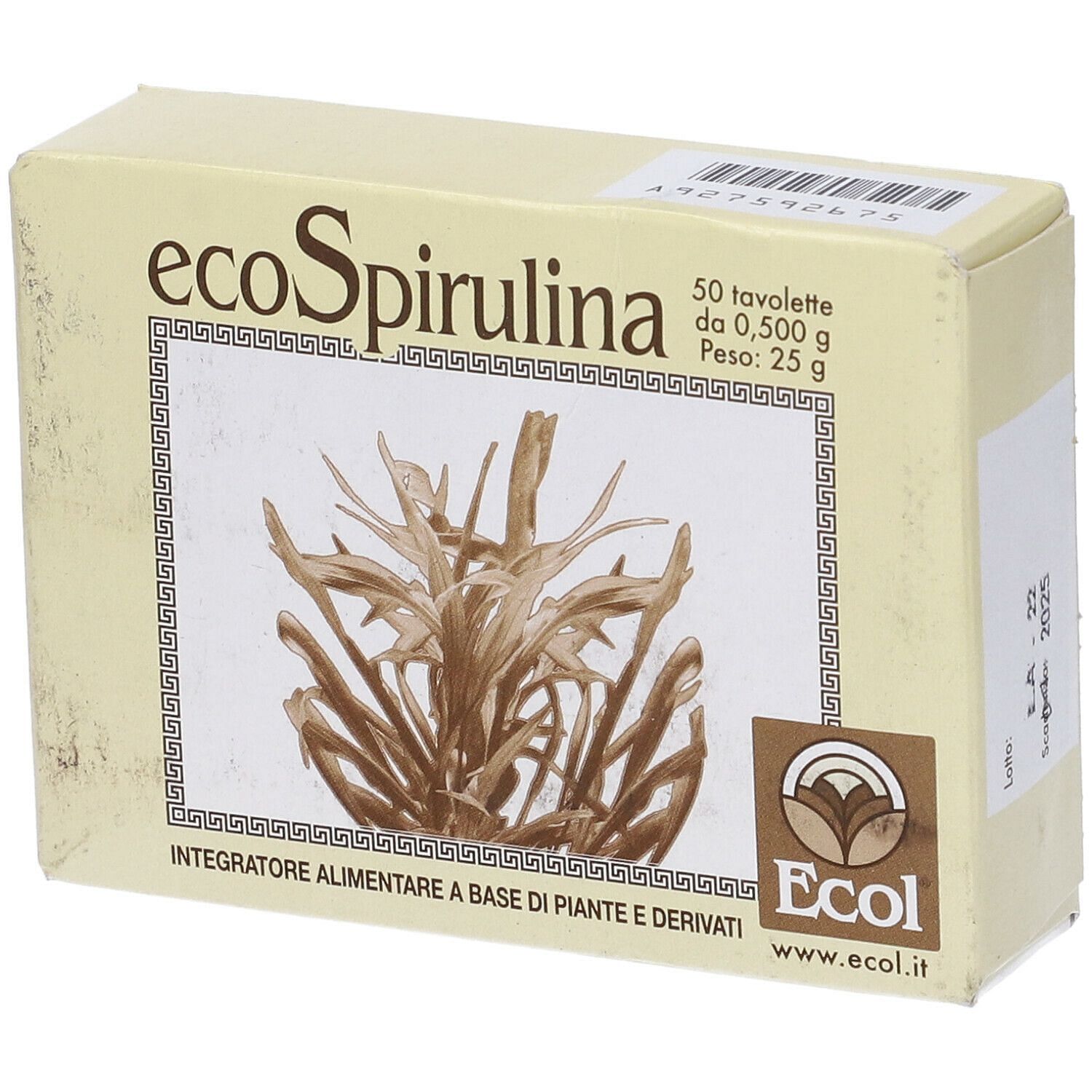 Ecospirulina 50 Tavolette