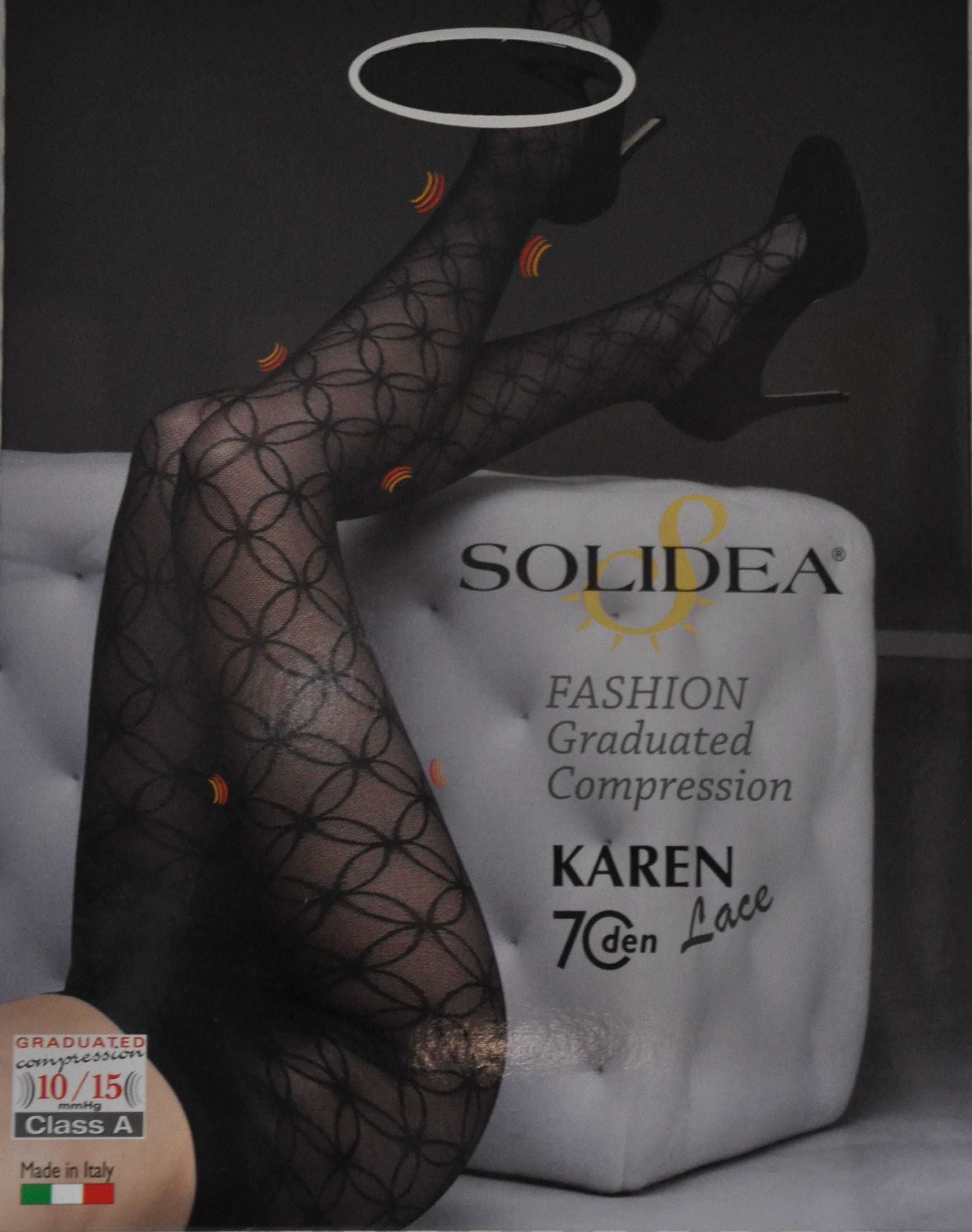 KAREN LACE 70 COLLANT FANTASIA NERO 3ML