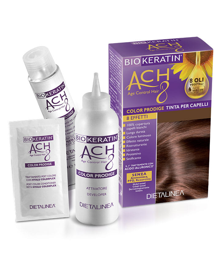Biokeratin Ach8 Color Prodige 4/N Castano