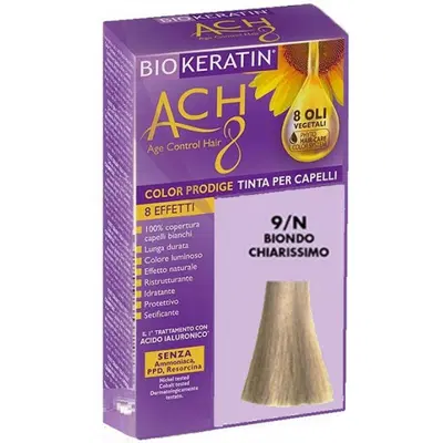 BIOKERATIN ACH8 COLOR PRODIGE 9/N BIONDO CHIARISSIMO BIOKERATIN ACH8 COLOR PRODIGE 9/N BIONDO CHIARISSIMO