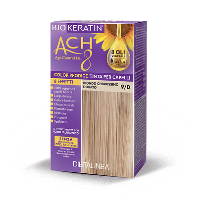 BIOKERATIN ACH8 COLOR PRODIGE 9/D BIONDO CHIARISSIMO DORATO