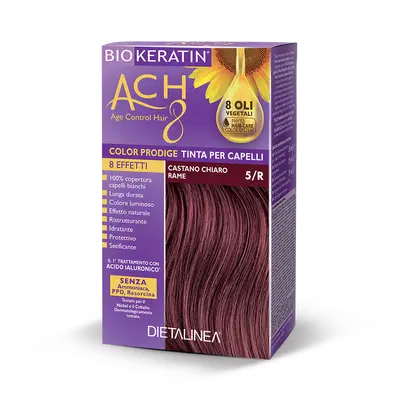 BIOKERATIN ACH8 COLOR PRODIGE 5/R CASTANO CHIARO RAME BIOKERATIN ACH8 COLOR PRODIGE 5/R CASTANO CHIARO RAME