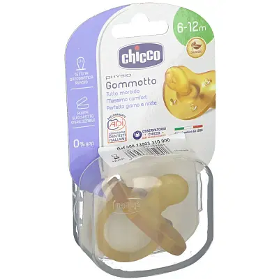 CHICCO GOMMOTTO IN CAUCCIU' 6-16 MESI 1 PEZZO CHICCO GOMMOTTO IN CAUCCIU' 6-16 MESI 1 PEZZO