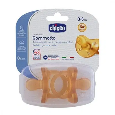 CHICCO GOMMOTTO IN CAUCCIU' 0-6 MESI 2 PEZZI CHICCO GOMMOTTO IN CAUCCIU' 0-6 MESI 2 PEZZI