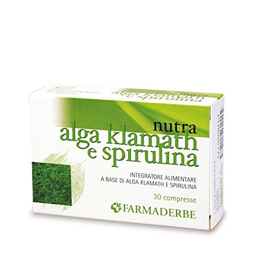 Alga Klamath E Spirulina 30 Compresse