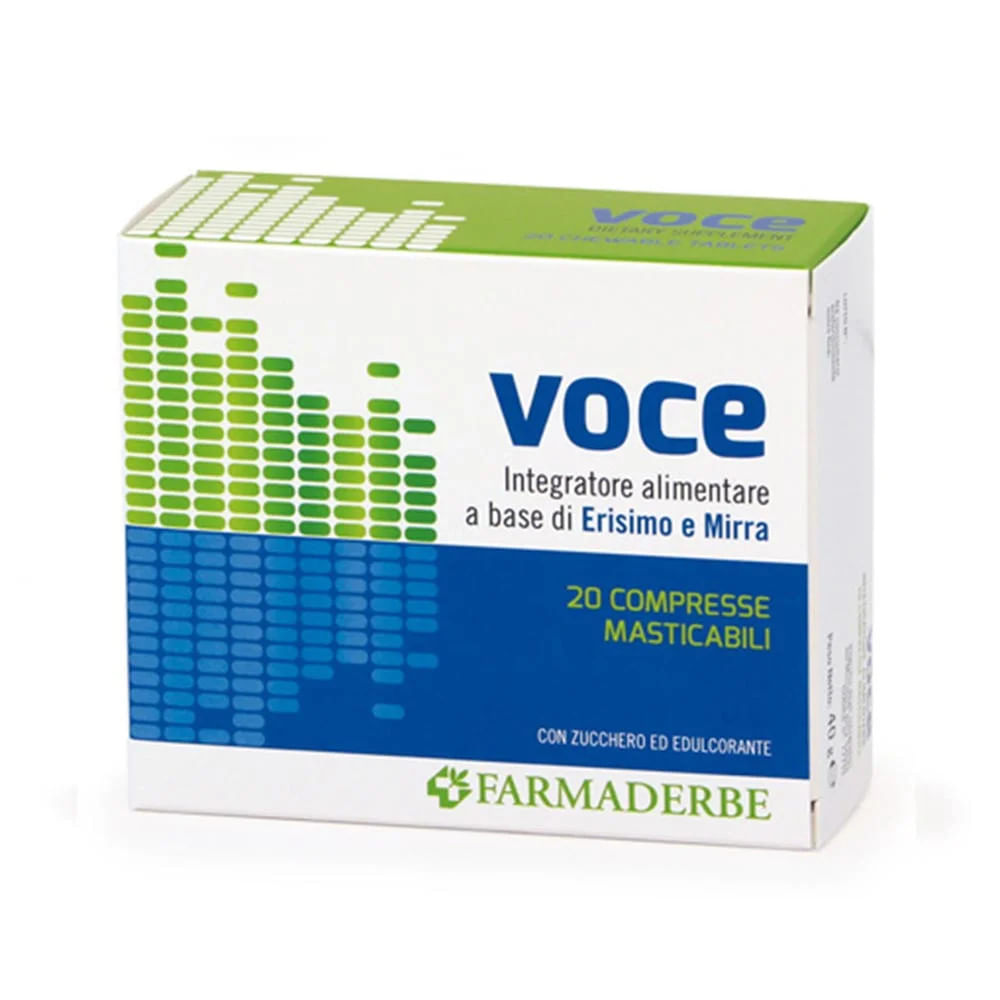 VOCE 20 COMPRESSE MASTICABILI