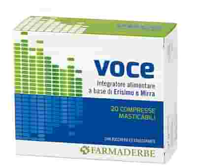 VOCE 20 COMPRESSE MASTICABILI