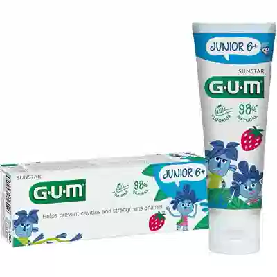 GUM JUNIOR DENTIFRICIO BAMBINI 6+ FLUORO 1000 PPM 50 ML