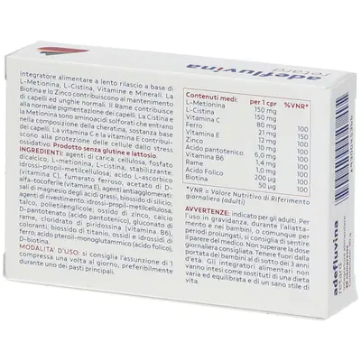 ADEFLUVINA RETARD 30 COMPRESSE ADEFLUVINA RETARD 30 COMPRESSE