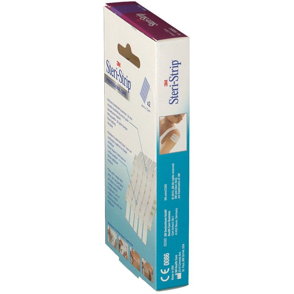 Cerotto Sutura Steri-Strip 3x75mm, 10 strisce sterili