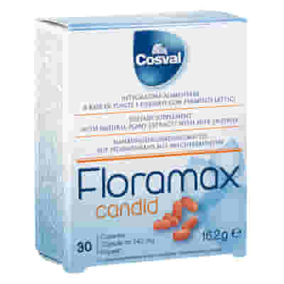 Integratore Floramax Candid con probiotici, 30 capsule