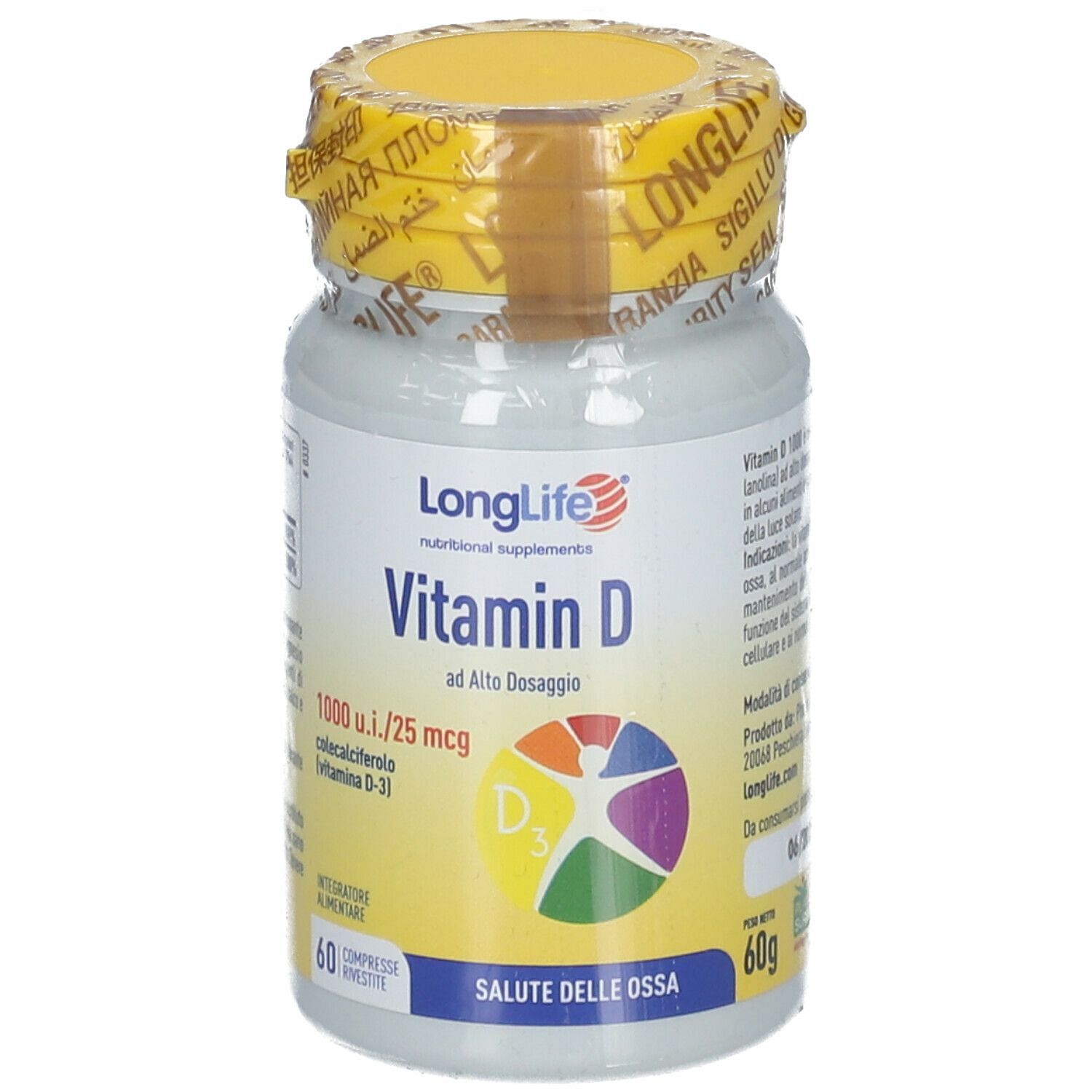 Longlife Vitamin D 1000 Ui 60 Compresse