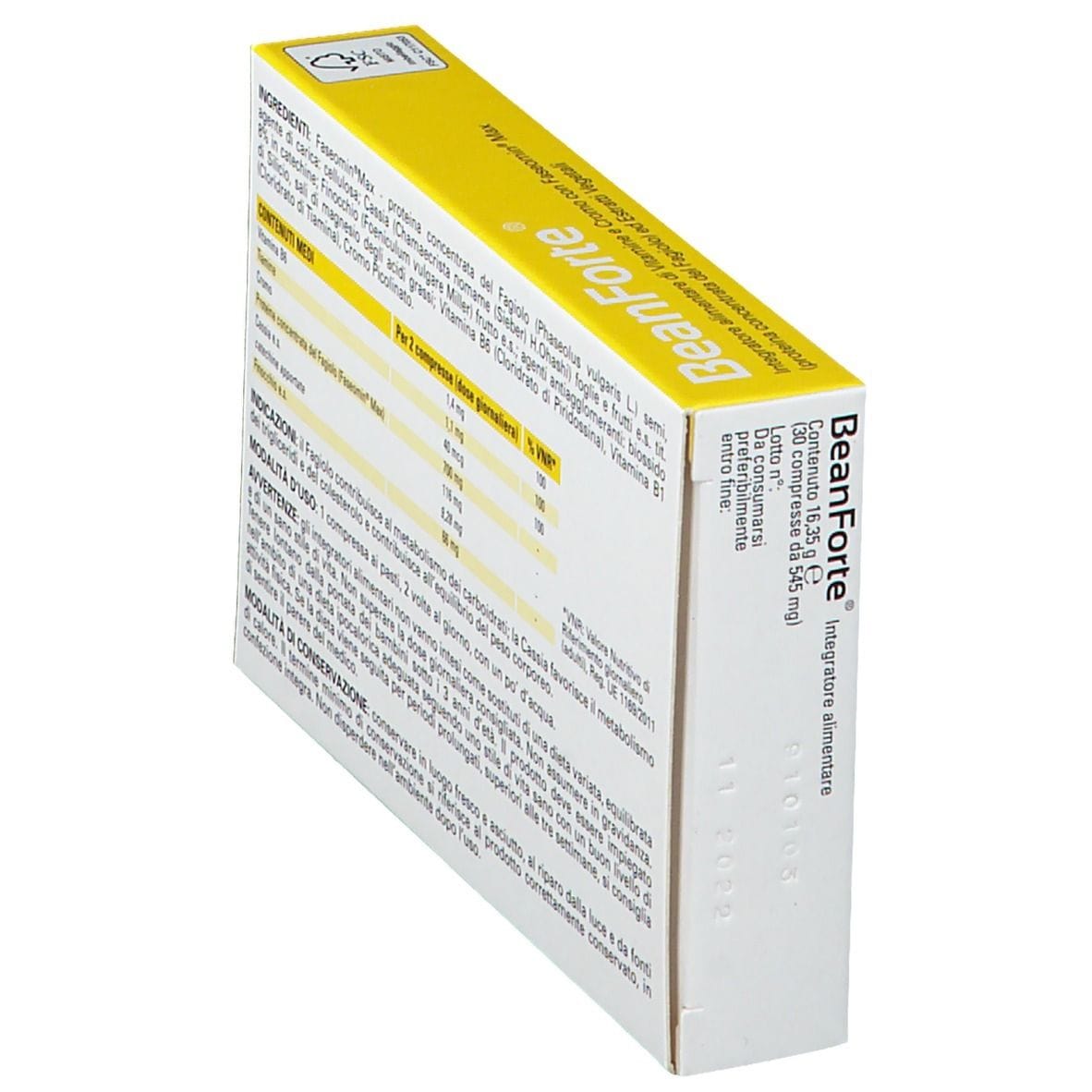 Integratore Bean Forte Named per il controllo del peso, 30 compresse