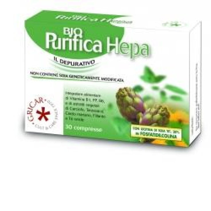 BIOPURIFICA HEPATO 30 COMPRESSE 15 G