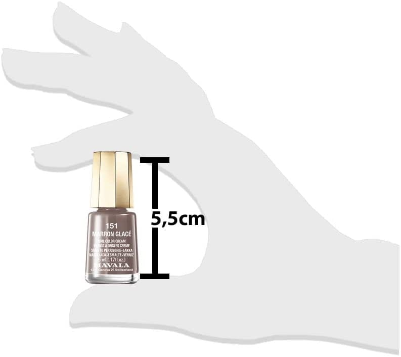 Smalto Mavala Minicolors Marron Glacé 151, flacone 5ml
