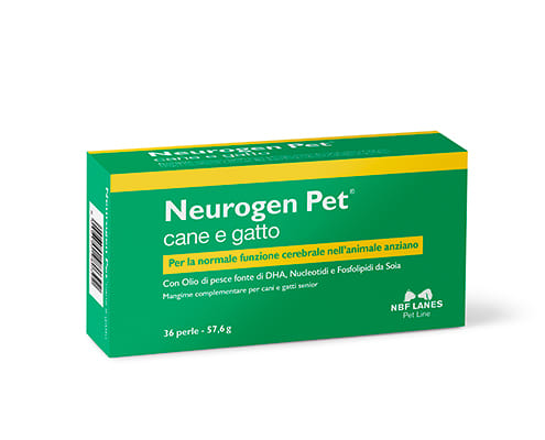 Mangime complementare Neurogen Pet per cani e gatti, 36 perle
