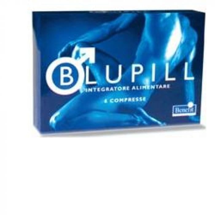 Integratore Blupill per il benessere sessuale, 6 compresse