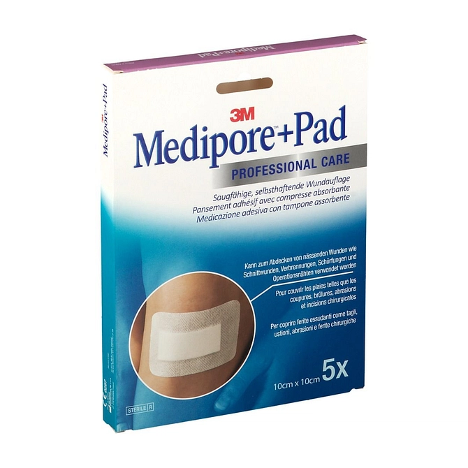 Medicazione Medipore+Pad 10 X10 Cm 5 Pezzi