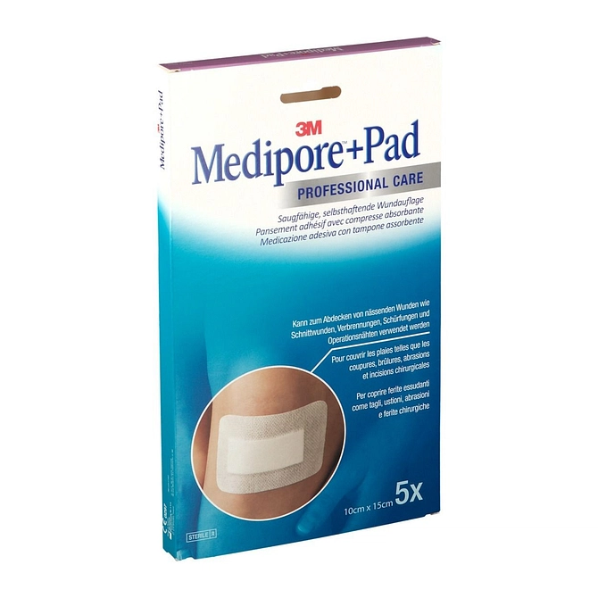 Medicazione Medipore+Pad 10 X15 Cm 5 Pezzi