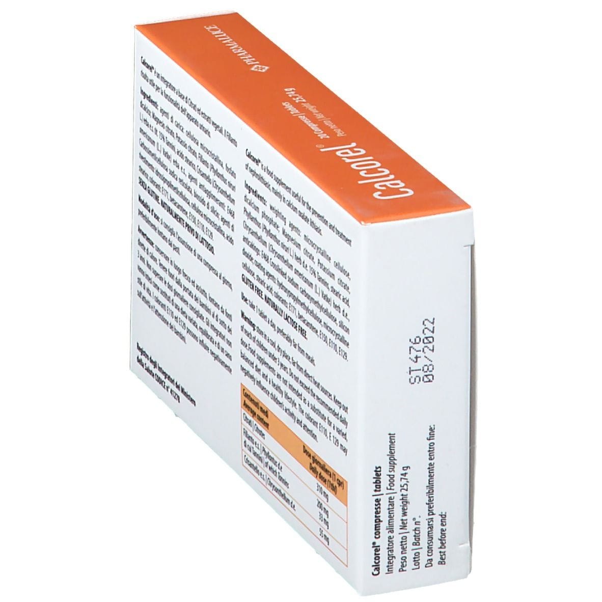 CALCOREL 20 COMPRESSE