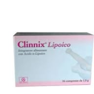Integratore Clinnix Lipoico acido alfa-lipoico, 36 compresse