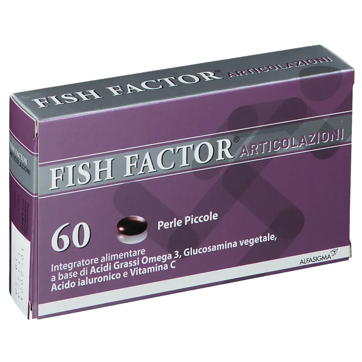 Integratore Fish Factor Articolazioni con Glucosamina, 60 perle