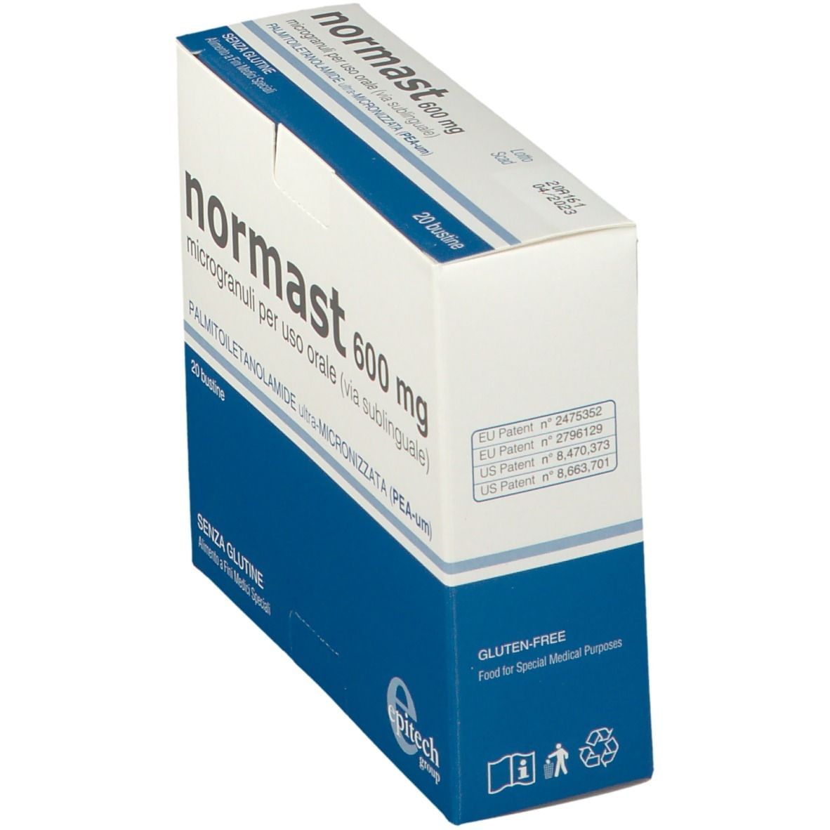 NORMAST 600 MG MICROGRANULI 20 BUSTINE