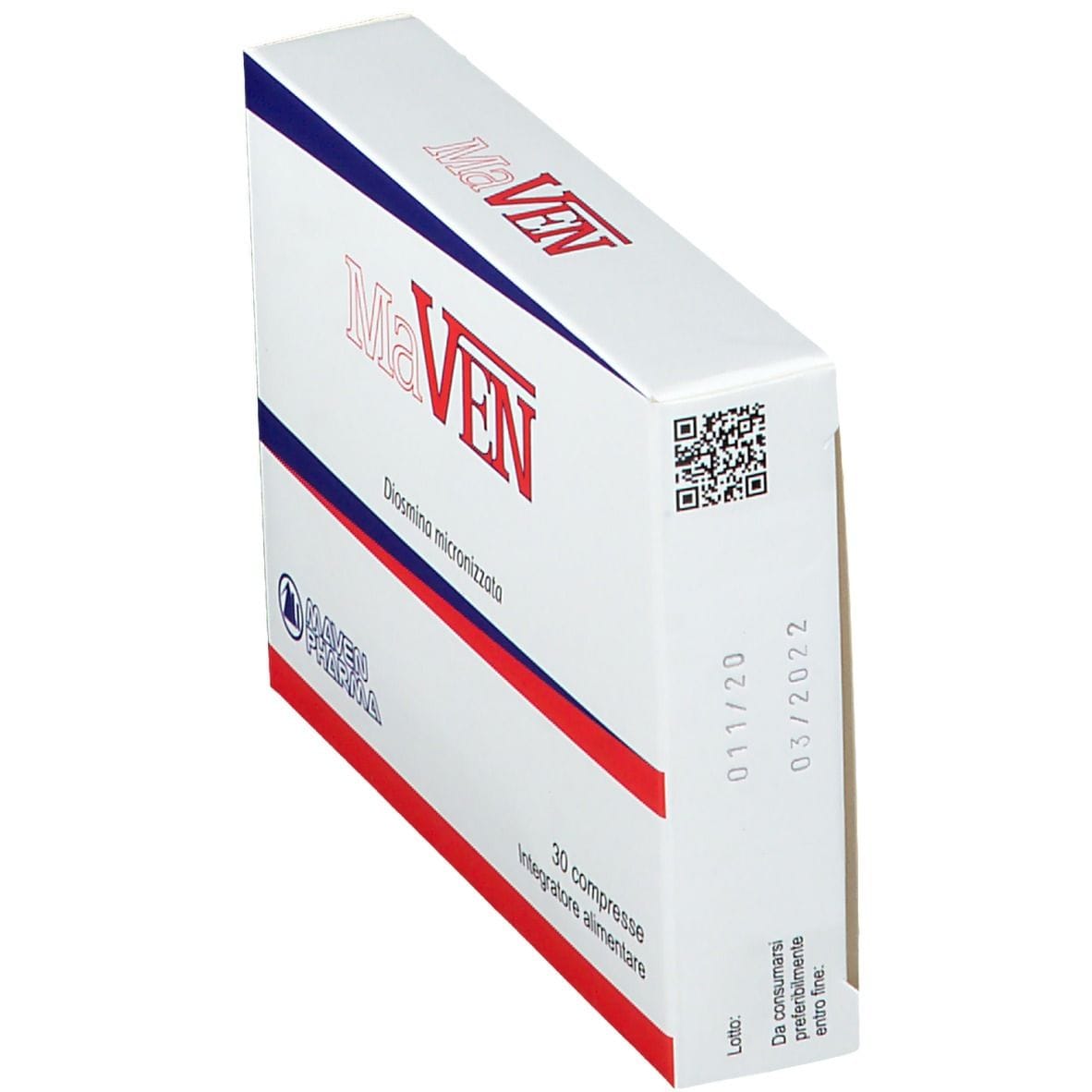 Integratore Maven per microcircolo ed equilibrio idrico, 30 cpr