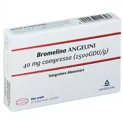 BROMELINA ANGENERICO 20 COMPRESSE RIVESTITE