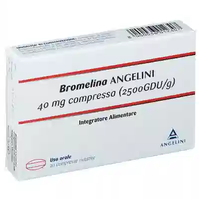 Integratore Bromelina Angenerico, 20 compresse rivestite