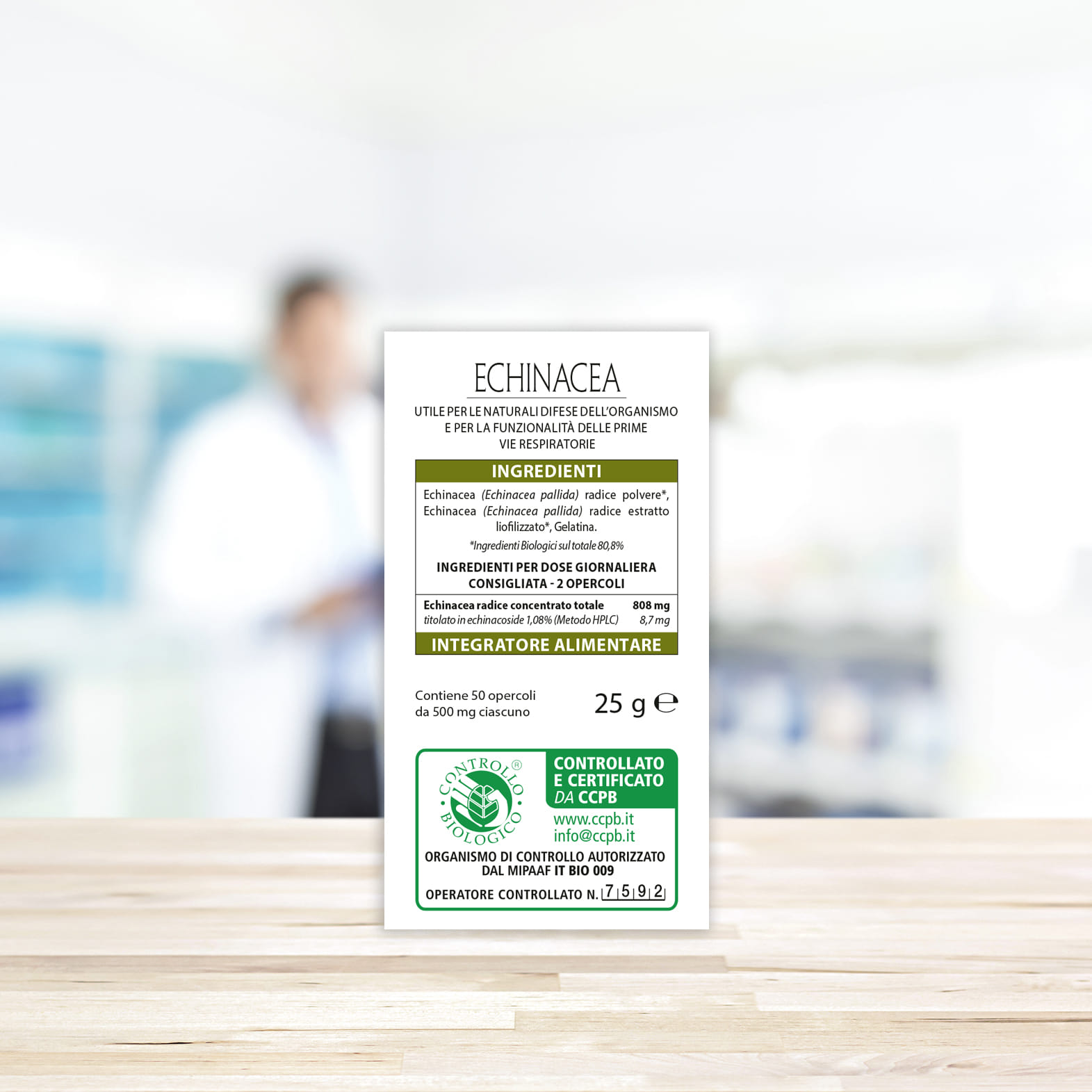 ECHINACEA CONCENTRATO TOTALE 50 OPERCOLI