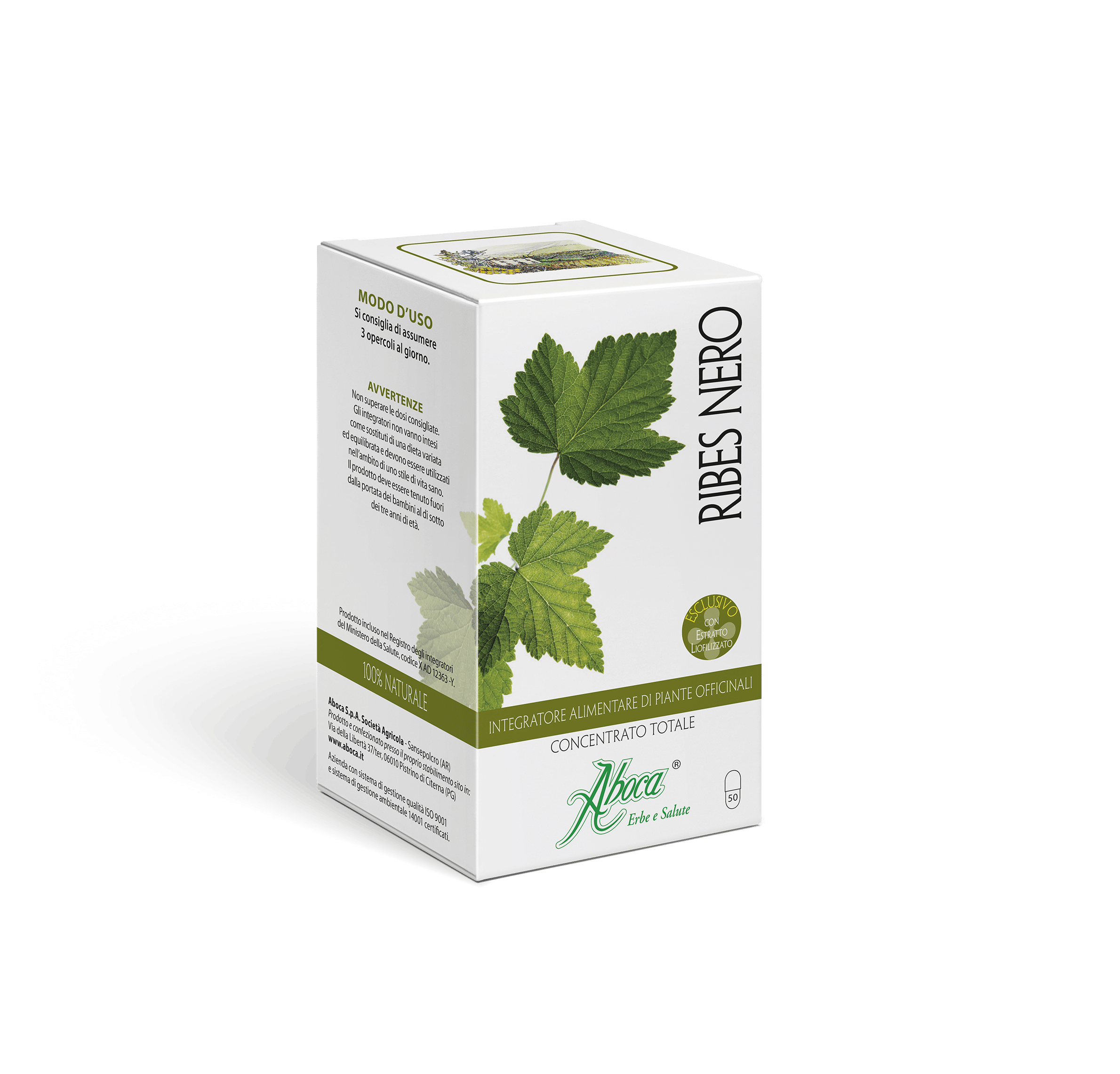 RIBES NERO CONCENTRATO TOTALE 50 OPERCOLI