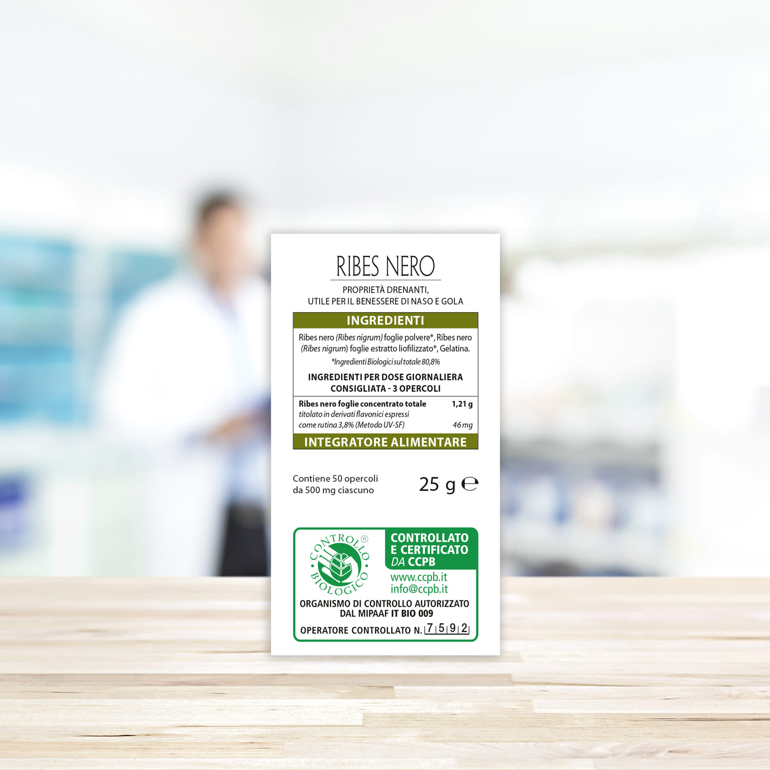 RIBES NERO CONCENTRATO TOTALE 50 OPERCOLI