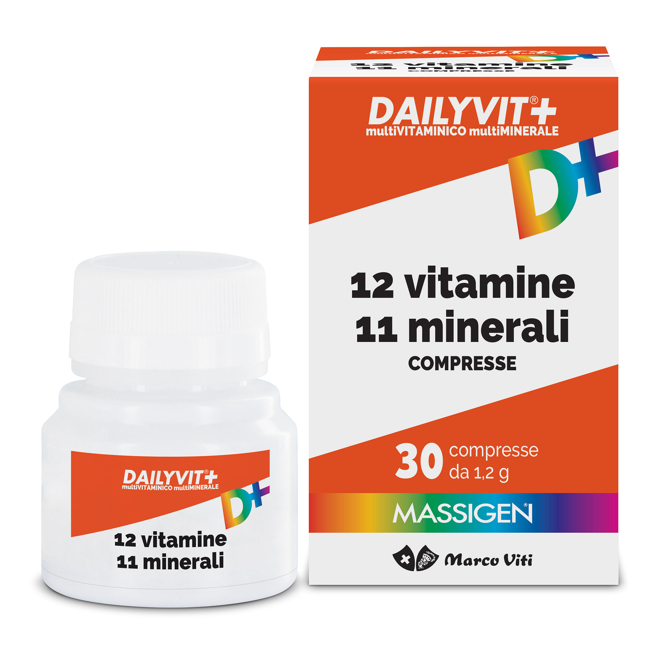 Dailyvit+ 12 Vitamine 11 Minerali 30 Compresse