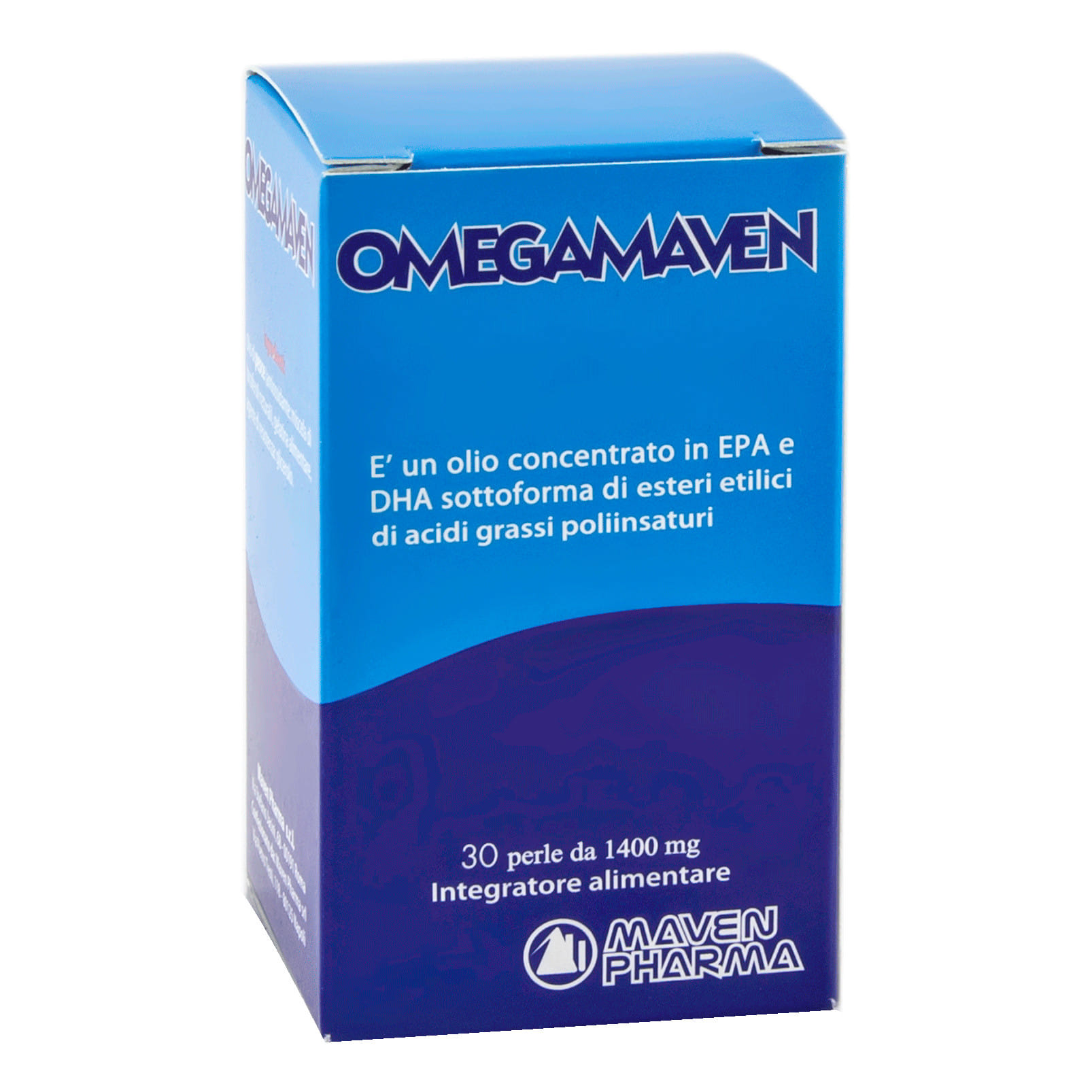 Integratore Omegamaven Omega 3 olio di pesce, 30 perle