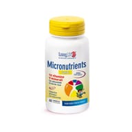Integratore LongLife Micronutrients Junior, 60 compresse masticabili