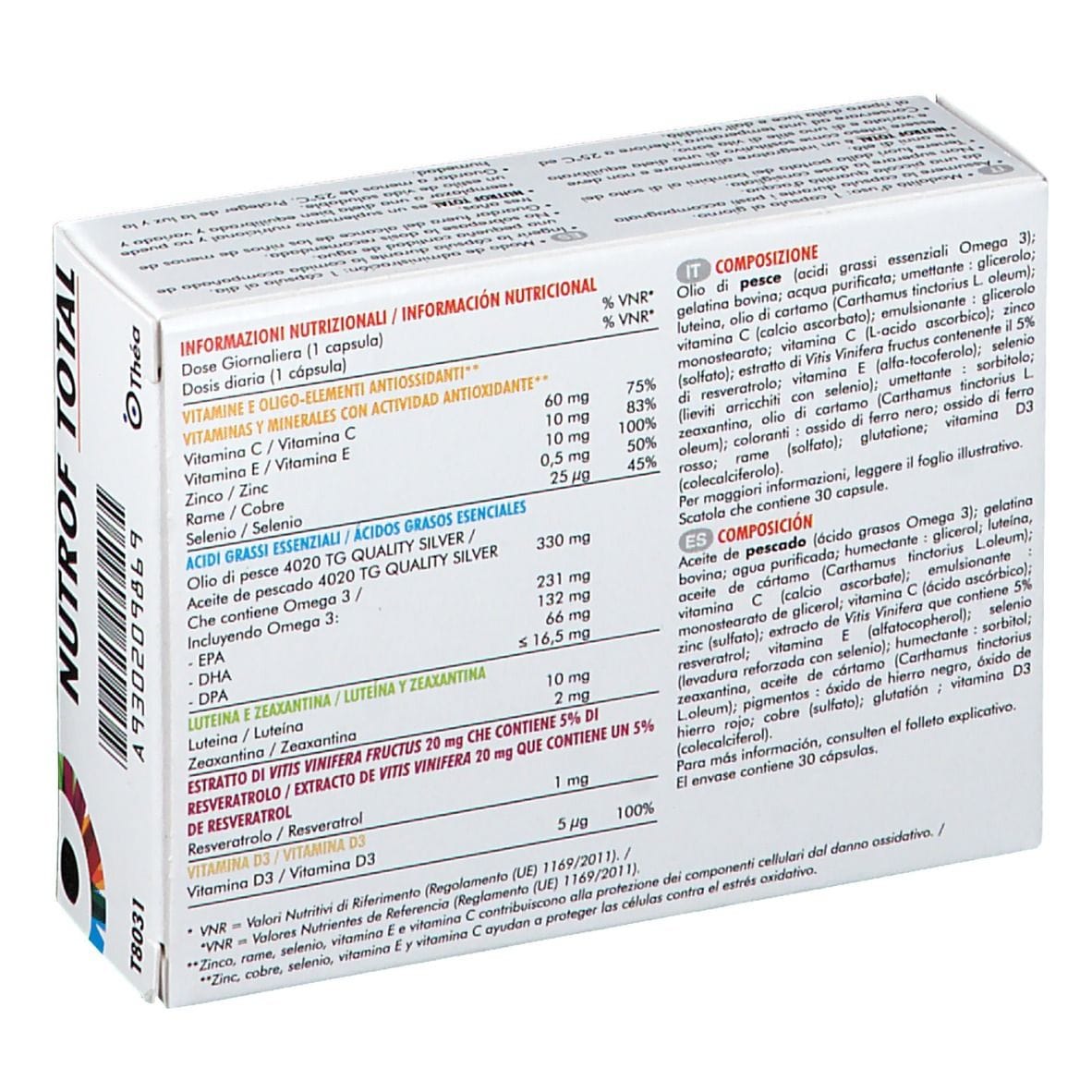 NUTROF TOTAL 30 CAPSULE