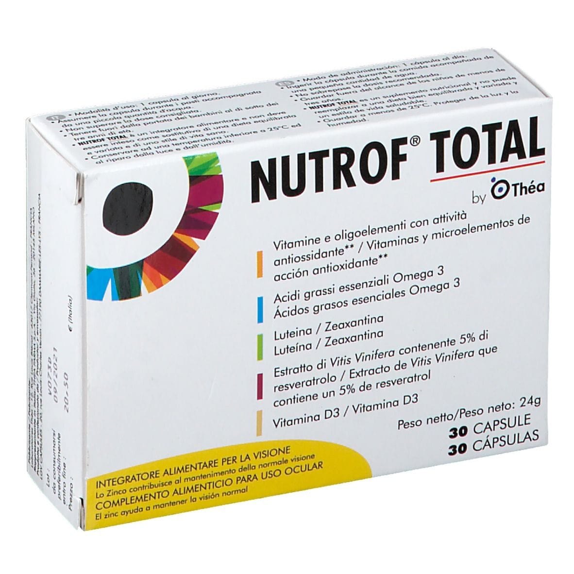 NUTROF TOTAL 30 CAPSULE