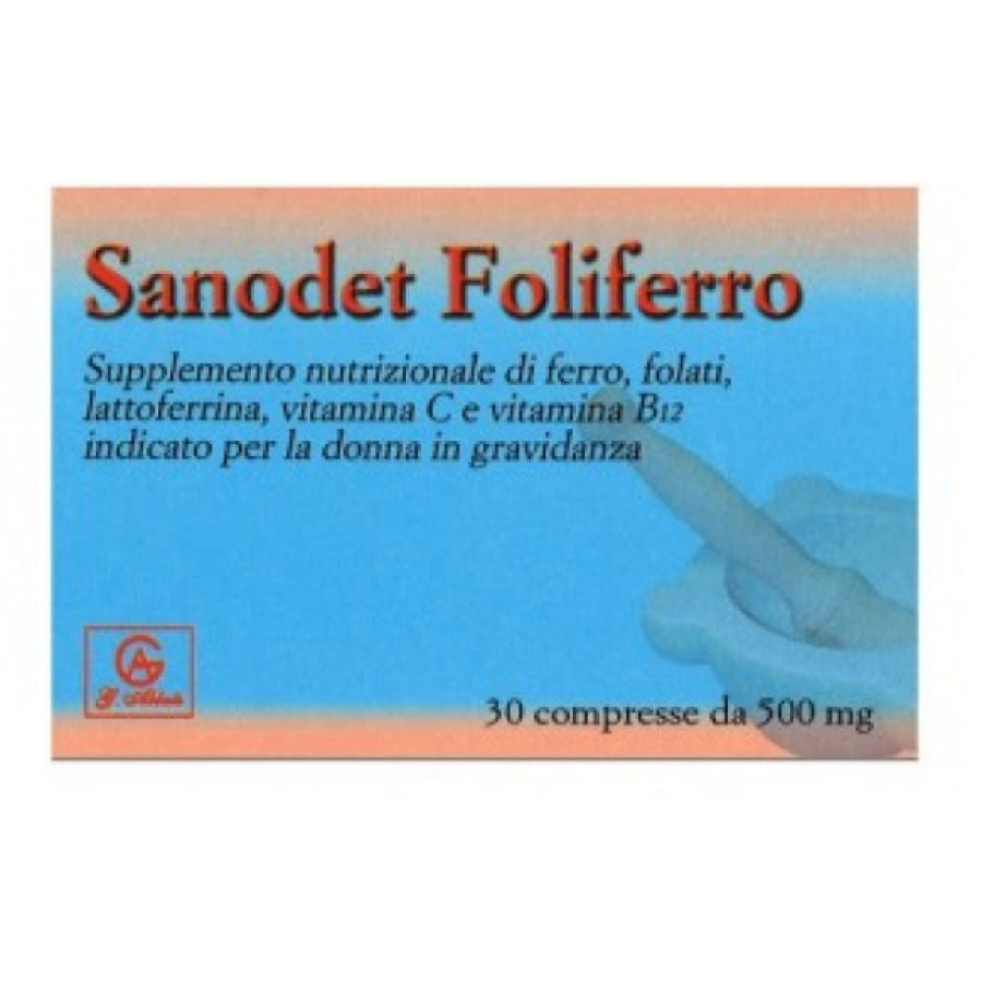 SANODET FOLIFERRO 30 COMPRESSE