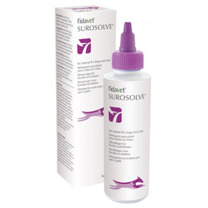 Detergente auricolare Surosolve per cani e gatti 125ml