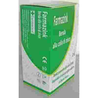 BENDA MEDICATA ELASTICA FARMAZINK CON OSSIDO DI ZINCO CM10X5M 1 PEZZI
