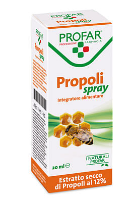 Propoli Spray Estratto Secco 12% 20 Ml Profar