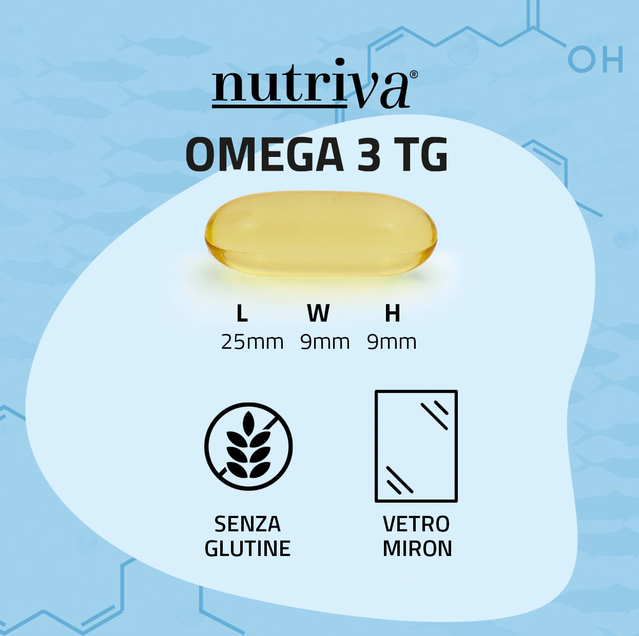 NUTRIVA OMEGA 3 TG 90 CAPSULE SOFTGEL