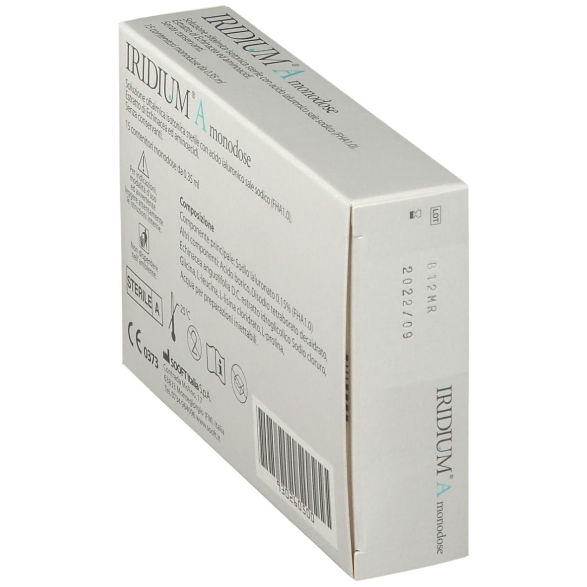 IRIDIUM A MONODOSE GOCCE OCULARI 15 FLACONCINI 0,35 ML