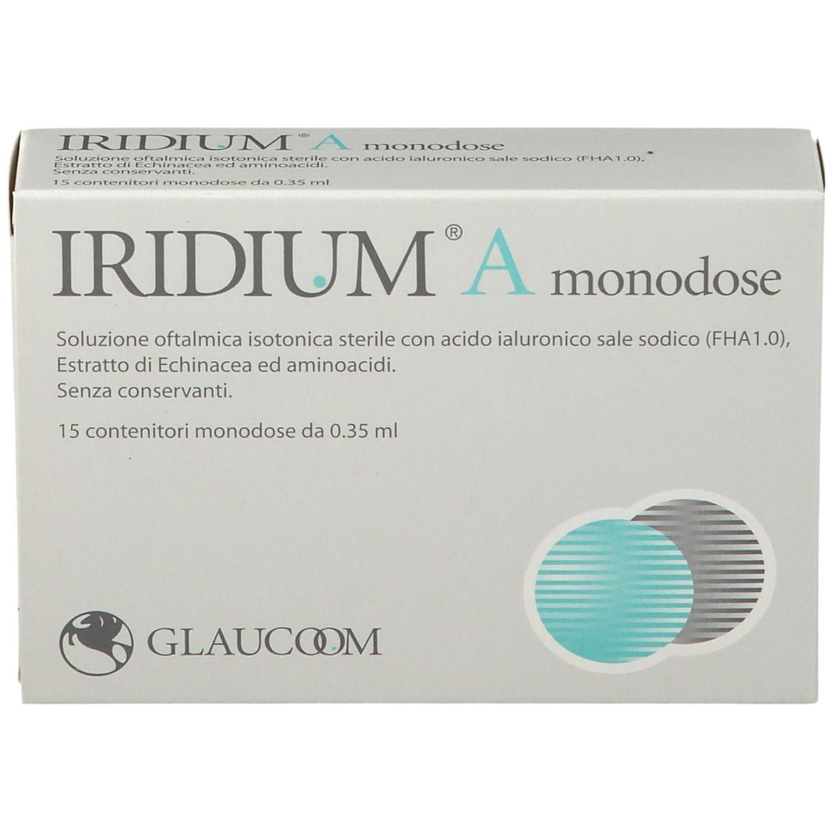 IRIDIUM A MONODOSE GOCCE OCULARI 15 FLACONCINI 0,35 ML