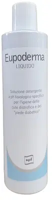 EUPODERMA LIQUIDO SOLUZIONE DETERGENTE PER PIEDE DIABETICO 300 ML EUPODERMA LIQUIDO SOLUZIONE DETERGENTE PER PIEDE DIABETICO 300 ML