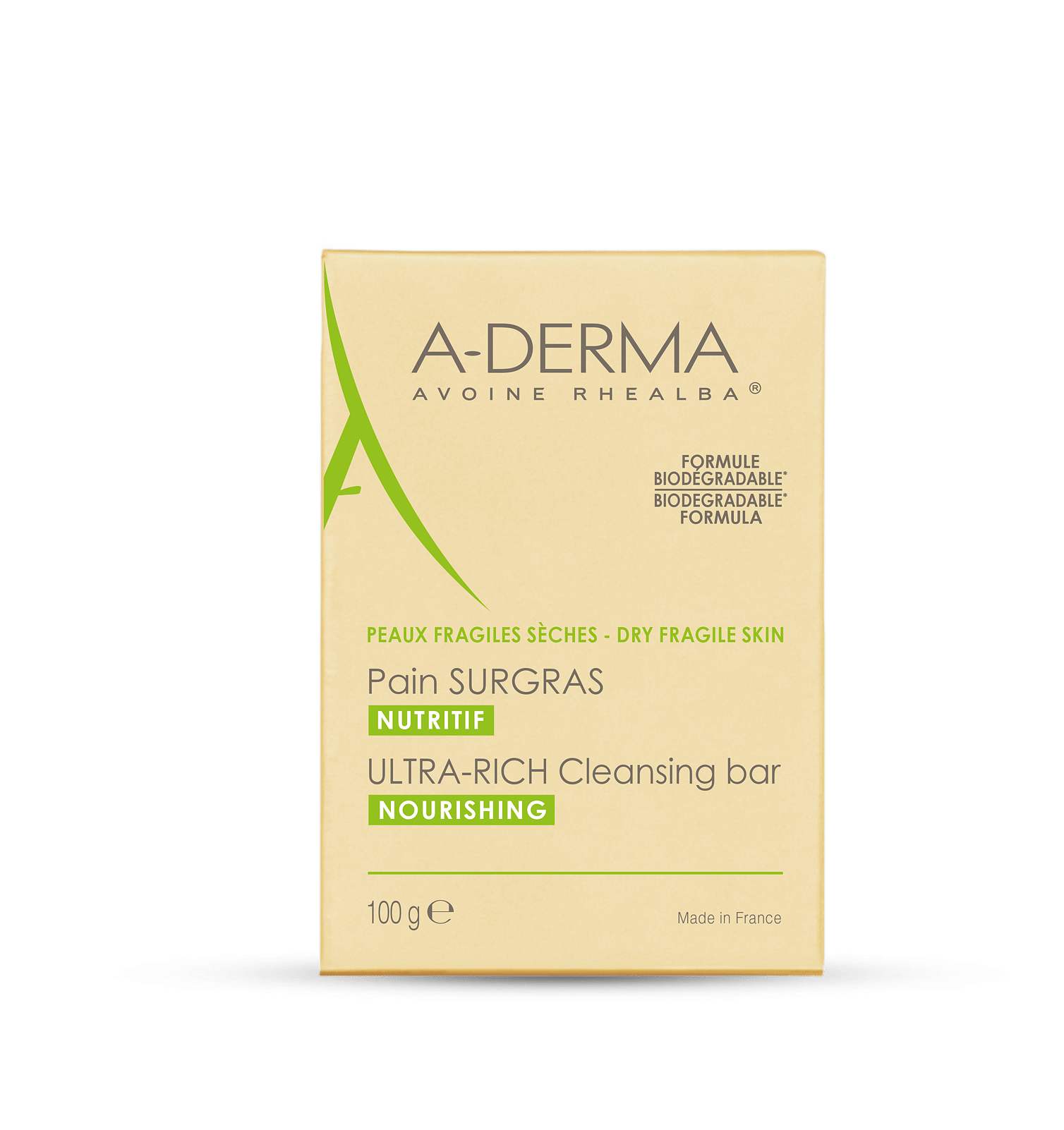 Aderma Les Indispensables Pane Dermatologico 100 G