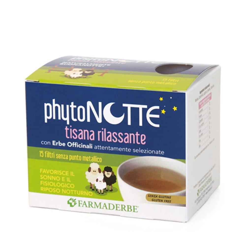 PHYTO NOTTE TISANA RILASSANTE 15 FILTRI DA 18 G