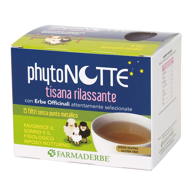 Phyto Notte Tisana Rilassante 15 Filtri Da 18 G