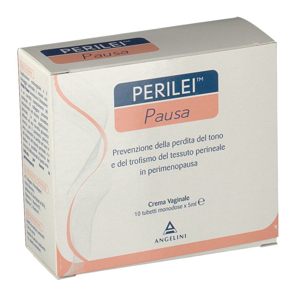 PERILEI PAUSA CREMA VAGINALE 10 TUBETTI MONOUSO DA 5ML